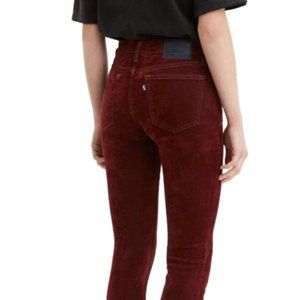 721 High-Rise Skinny Velvet Levis